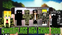 New Camouflage Skins - Camo Doors For MCPE Game Screen Shot 2