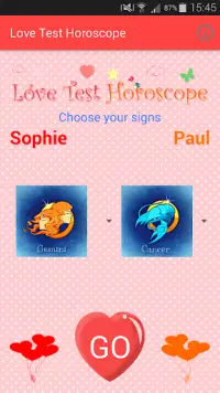 Liebe Test Horoskop Screen Shot 3