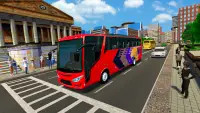 City Traffic Bus Racing Game Screen Shot 0