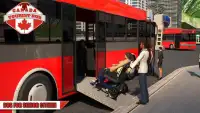 Canada Tourist City Coach Bus Driving Simulator 18 Screen Shot 0