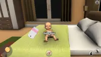 Le bébé dans la maison jaune foncé: bébé effrayant Screen Shot 1