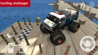 Offroad Monster Truck Parking Simulator Games 2019 Screen Shot 2