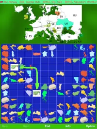 Map Solitaire Free - Europe Screen Shot 9