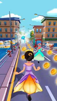 Subway Princess Run - City Endless Runner Screen Shot 0