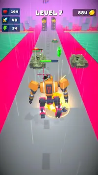 Mech City robot transform game Screen Shot 3