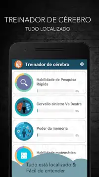 Treinador de cérebro Screen Shot 1