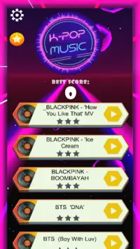 KPOP Dancing Hop:BTS,BLACKPINK Tiles Beat! Screen Shot 1