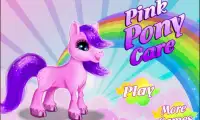 Little Pink Pony Caring Screen Shot 0