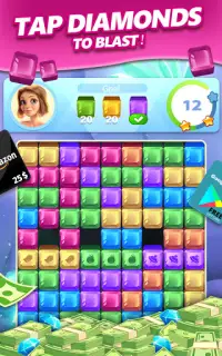 Lucky Diamond – Jewel Blast Puzzle Game to Big Win Screen Shot 9