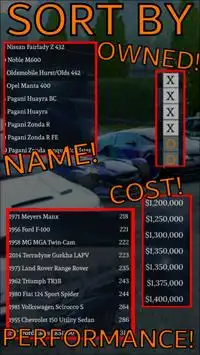 Forza Horizon 4 Car Tracker Screen Shot 3