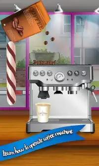 Coffee Maker Cafe Shop & Dessert Game Screen Shot 2