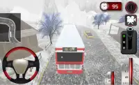 Bus Simulator Podróż zimowa Screen Shot 7