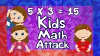 Kids Math Attack Screen Shot 0