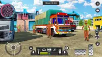 Indian Truck Cargo Simulator 2021:New Lorry Games Screen Shot 0