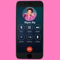 Chamada falsa Riyaz Aly Prank Pro Screen Shot 2