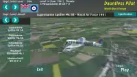 Dauntless Pilot World Warplane Sky War combat Screen Shot 1