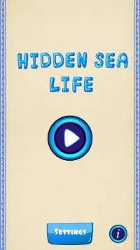 Kehidupan Laut Permainan Hewan Objek Tersembunyi Screen Shot 4