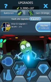 Bacterial Takeover: Idle games Screen Shot 3