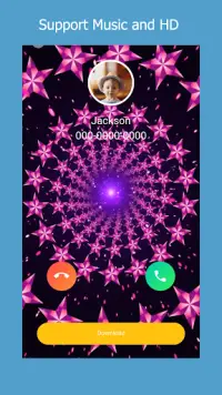 Color Call Flash - Call Themes Screen Shot 3