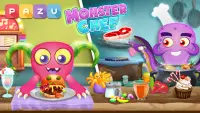 Monster chef - Jogos de culinária para crianças Screen Shot 0