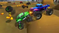 Monster Trucks Rival Crash Demolition Derby Game Screen Shot 1