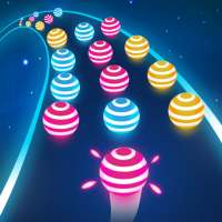 Color Road Ball Dancing Game