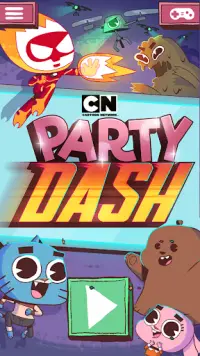 การ์ตูนเน็ตเวิร์ค Party Dash Screen Shot 0