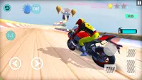 Bike Stunts Impossible 3D Motorcycle Race 2020 Screen Shot 1