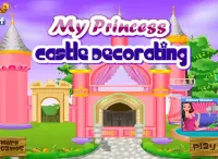 Princesa Decoração Castelo Screen Shot 4