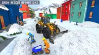 simulatore di escavatore pesante per la neve 2019 Screen Shot 4