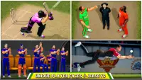 T10 Liên đoàn Cricket game Screen Shot 3
