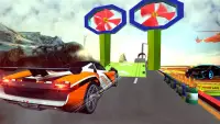 Mega Ramp Crazy Car Driving Ultimate Racing Stunt Screen Shot 2