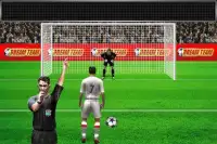 Football penalty. Shots on goa Screen Shot 2