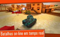 Toon Wars: Jogos de Tanques Multiplayer Grátis Screen Shot 1