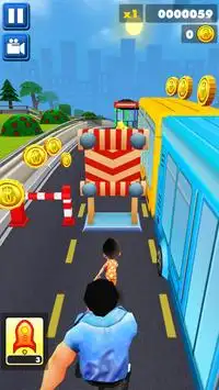 Subway Bus : Surf Rush 3D Screen Shot 0