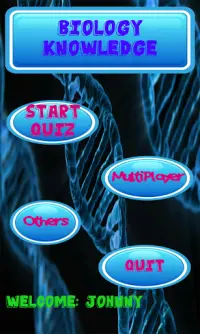 Biology test Quiz Screen Shot 6