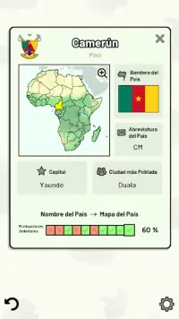 Países de África -Quiz: Mapas, Capitales, Banderas Screen Shot 4