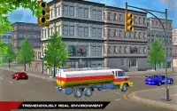 Grand City oil Truck Driver 3d Screen Shot 1