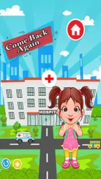 Little Baby Girl Sweet Dentist Kids Game Screen Shot 14