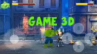 Hunk Street King Fighter 3D Game Screen Shot 2