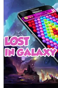 New Bubble Shooter 2021: Lost in Galaxy 🎈🎈 Screen Shot 0