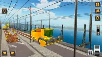 Indian Railway Bridge Builder: Zug Spiele 2017 Screen Shot 6