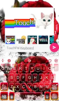 Carola TouchPal Keyboard Theme Screen Shot 3