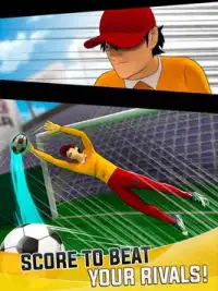 Anime Manga Fußballspiel: Elfmeter Tor Schießen Screen Shot 5