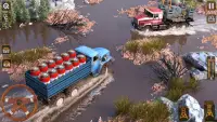Offroad Driving Mud Truck Game Screen Shot 1