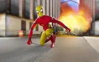 Super Spider Boy Superhero Fighting Robot War Screen Shot 0