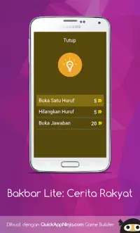 Bakbar Lite: Cerita Rakyat Screen Shot 5