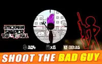 Stickman sniper : Tap to kill Screen Shot 1