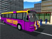 Tourist Bus NYC Offroad Driving Mountain Challenge Screen Shot 17