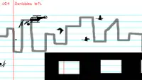 Stickman Rooftop Run Screen Shot 1